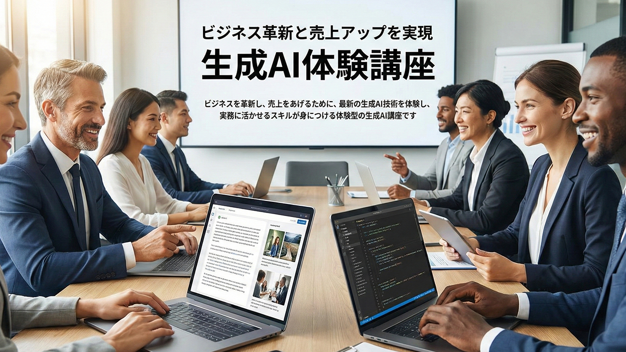 生成AI体験講座