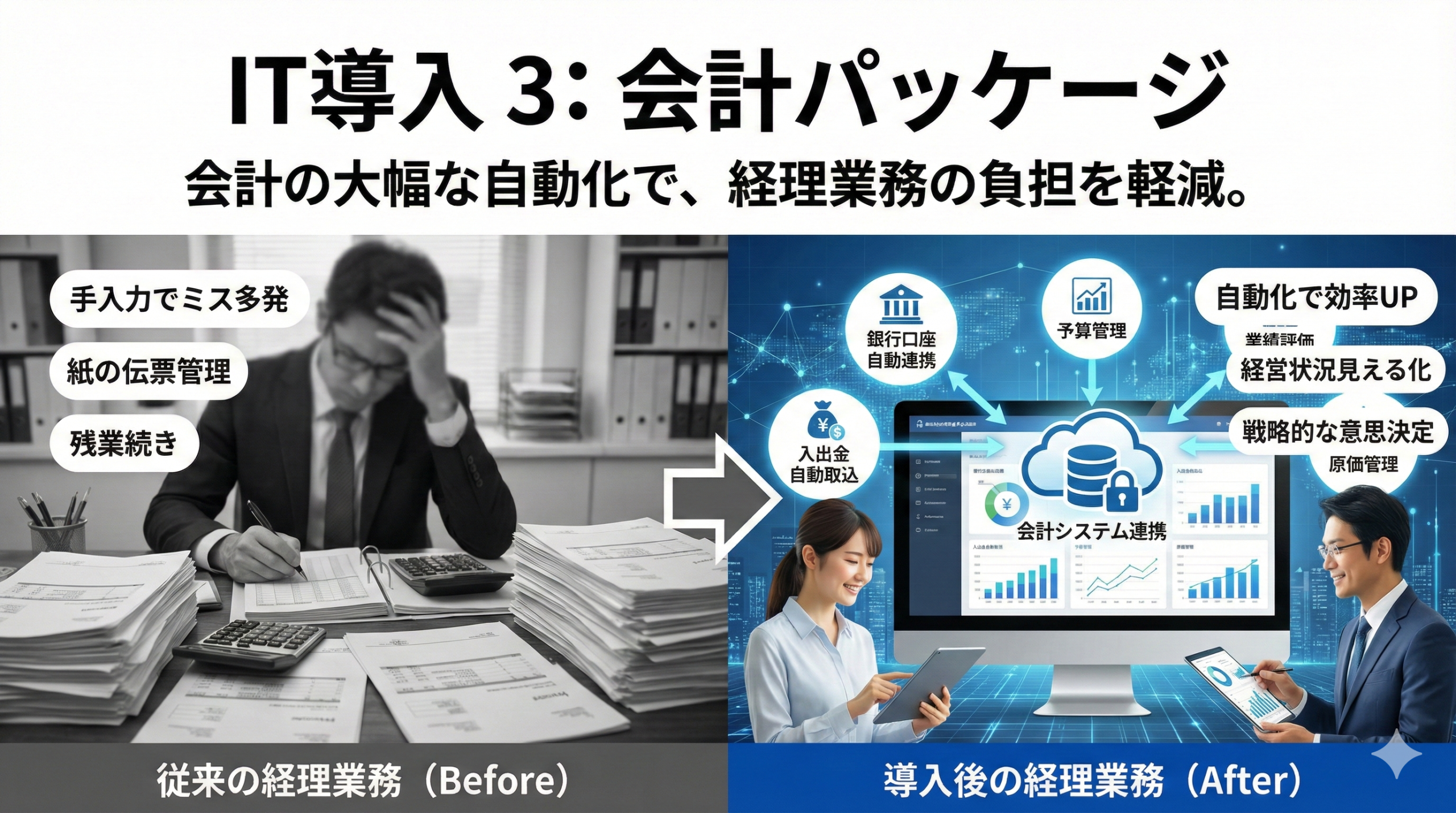 IT導入3：会計 パッケージ